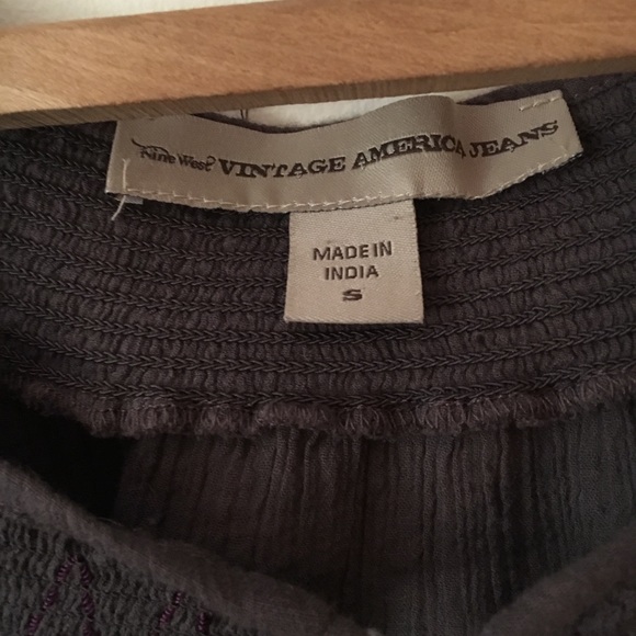 Vintage American jeans boho shirt - Picture 3 of 3